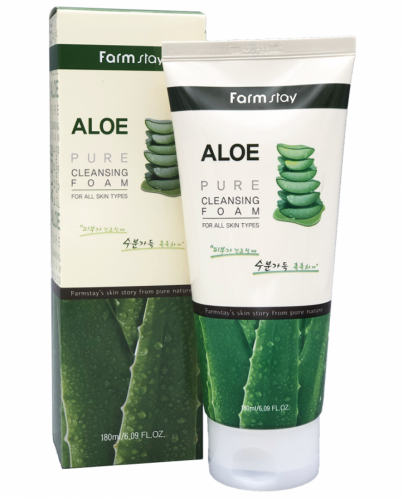 FarmStay       Aloe pure cleansing foam