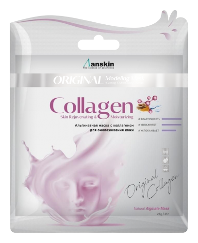 Anskin ����������� ����� � ���������� (�� ���� ����������)  Collagen modeling mask mini