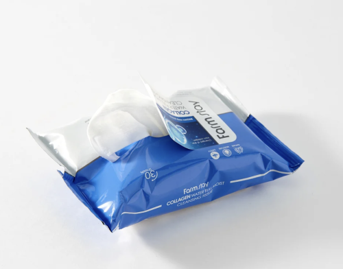 FarmStay ������� �������� ��� ������ ������� � ����������, 30 ��, Collagen Water Full Moist Cleansing Tissue ���� 4