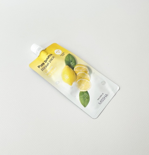 Missha        Pure source pocket pack lemon  2