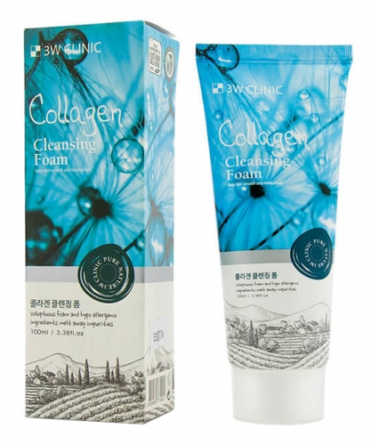 3W clinic      Collagen cleansing foam