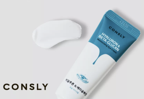 Consly ����������� ���� ��� ��� � ������������ �������� � ����-��������, Hyaluronic Acid & Beta-Glucan Moisturizing Eye Cream ���� 4