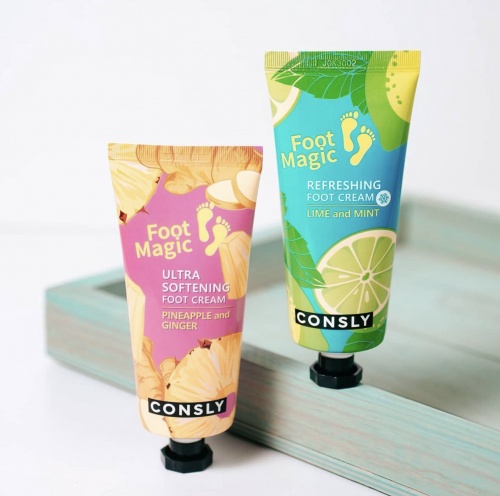 Consly      Foot magic refreshing foot cream  6