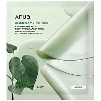 Anua       , Heartleaf 70 Soothing Collagen Mask