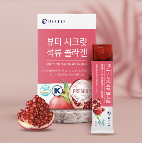 BOTO ������������ ���� � ��������, 10 ������, Beauty Secret Pomegranate Collagen Jelly ���� 6