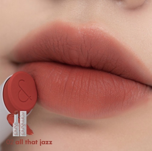 Rom&nd   ,  02 All That Jazz, Zero Matte Lipstick  6