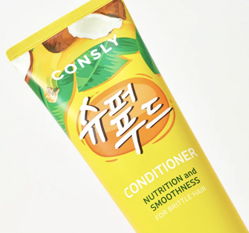 Consly ����������� ��� ����� � ������� � �������  Banana+coconut Water Conditioner Nutrition and Smoothness ���� 3