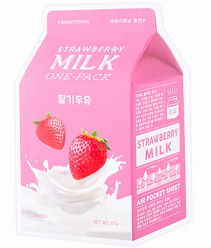 A'pieu        Milk one-pack strawberry