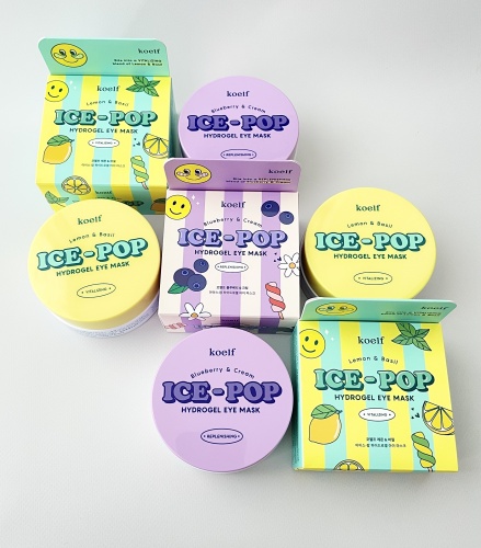 Koelf        Ice-pop hydrogel eye mask lemon&basil  7