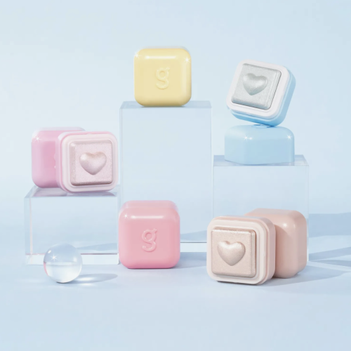 Colorgram   ,  05 Spring Pink Blossom, Milk Bling Heartlighter  2