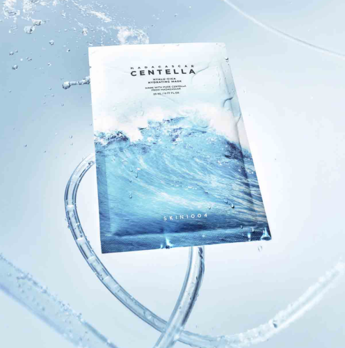 SKIN1004 �������� ����� � ������������ �������� � ���������, Madagascar Centella Hyalu-Cica Hydrating Mask ���� 5
