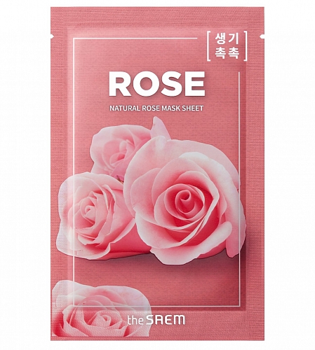 The SAEM       () Natural Rose Mask Sheet