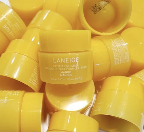 Laneige     '' (), Lip Sleeping Mask Mango Mini  3