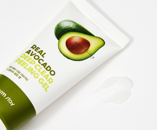 FarmStay -   Real avocado deep clear peeling gel  7