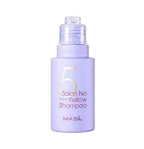 Masil      ()  5 Salon no yellow shampoo mini