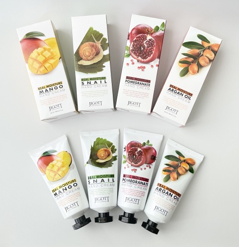 Jigott       Real moisture mango hand cream  9