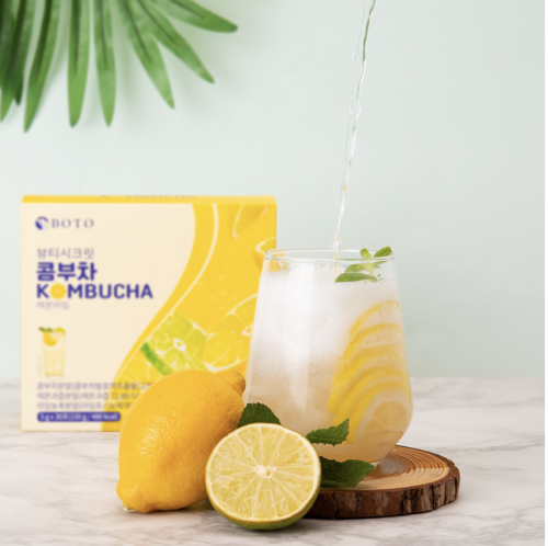 BOTO ��������� ��� ������� �� ������ �����-���� (30 ������-����), Beauty Secret Kombucha Lemon Lime ���� 4