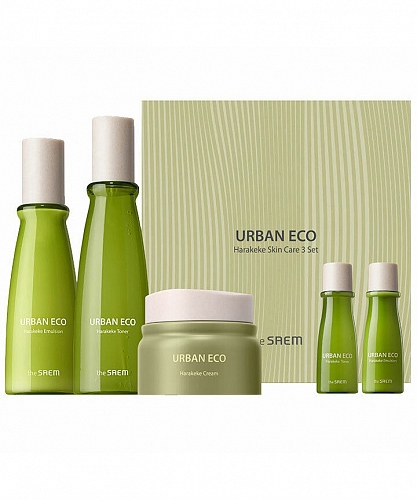 The SAEM         Urban Eco Harakeke Skin Care 3 Set
