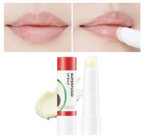 Missha         Superfood avocado lip balm  6