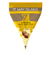 May island ����� ��� ���� � ���������� ������� ���������  7 Days secret royal black sugar scrub