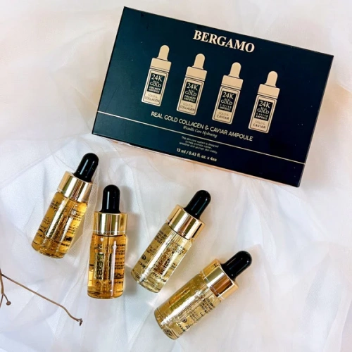 Bergamo        () Real Gold Collagen&Caviar Ampoule  4