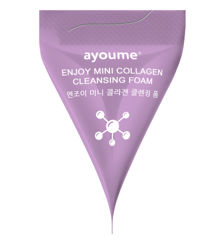 Ayoume        Enjoy mini collagen cleansing foam