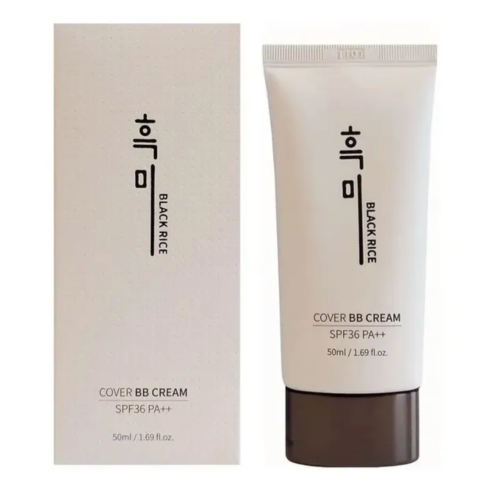 Black Rice ��������� ��-���� � ���������� ������� ����, ������� 23, Cover bb cream 23, SPF36 PA++