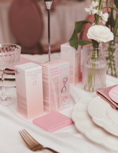 SKIN&LAB �����: ��������� ��� ��� c ���� + ������, 3D PDRN x Collagen Lip Serum Set ���� 7