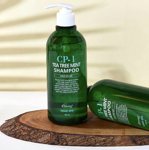 Esthetic House ���������� ������� � ������ ������� � ��������, CP-1 Tea Tree Mint Shampoo ���� 3