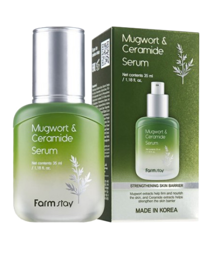 FarmStay -    , Mugwort&Ceramide Serum
