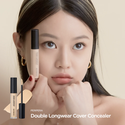 Peripera �������� ���������, ��� 01 Pure Ivory, Double Longwear Cover Concealer ���� 3