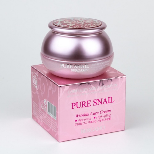 Bergamo        Pure snail wrinkle care cream  2
