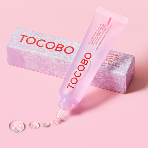 Tocobo ������������ ���� ��� ��� � ��������� � ������������ ������ ����� ������, Collagen Brightening Eye Gel Cream ���� 3