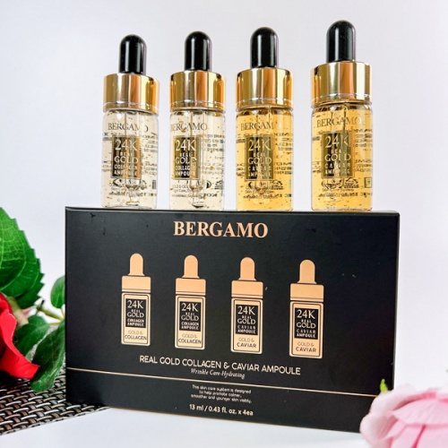 Bergamo        () Real Gold Collagen&Caviar Ampoule  11