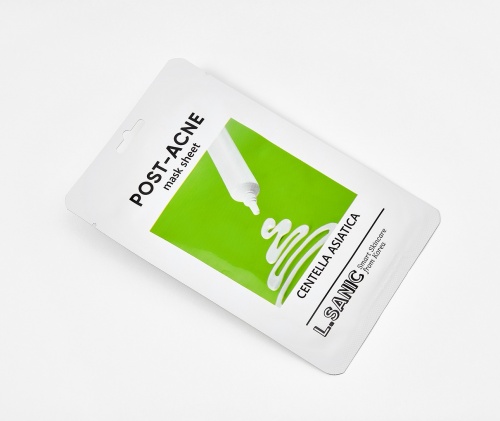 L.Sanic    -  Centella post-acne sheet mask  2