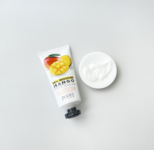 Jigott       Real moisture mango hand cream  4