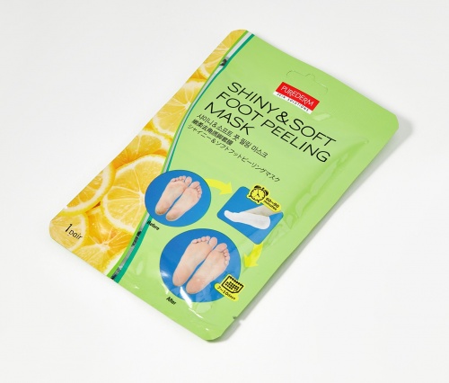 Purederm -     Shiny & soft foot peeling mask  3