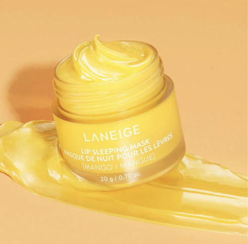Laneige     '' (), Lip Sleeping Mask Mango Mini  4