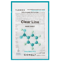 Consly      , Clear Line Advanced Skincare Fruit Acid Mask Sheet