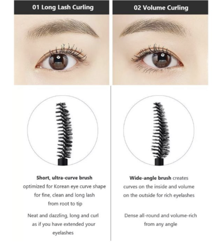 The Saem Водостойкая тушь для ресниц (объём и подкручивание), Studio Double Fit Mascara 02 Volume Curling фото 2 The Saem Водостойкая тушь для ресниц (объём и подкручивание), Studio Double Fit Mascara 02 Volume Curling фото 2