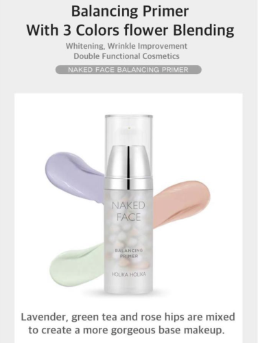 Holika Holika     , Naked Face Balancing Primer  4