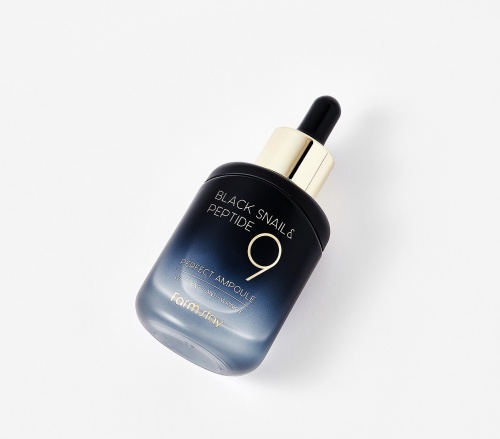 FarmStay           Black snail & peptide 9 perfect ampoule  2