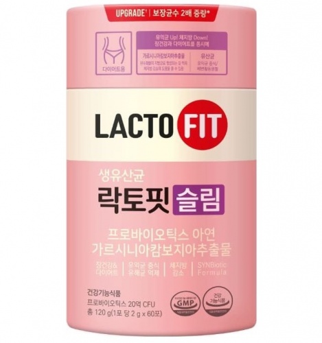 LACTO-FIT -      , 60   Lacto-Fit Chong Kun Dang Probiotics Slim