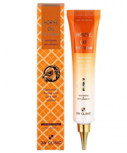 3W clinic        Horse oil eye cream