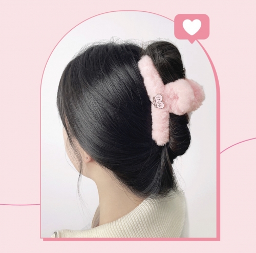 YNM         Cotton Candy Hair Clip  5