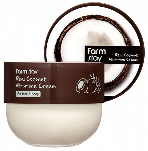 FarmStay          Real coconut all-in-one cream face & body