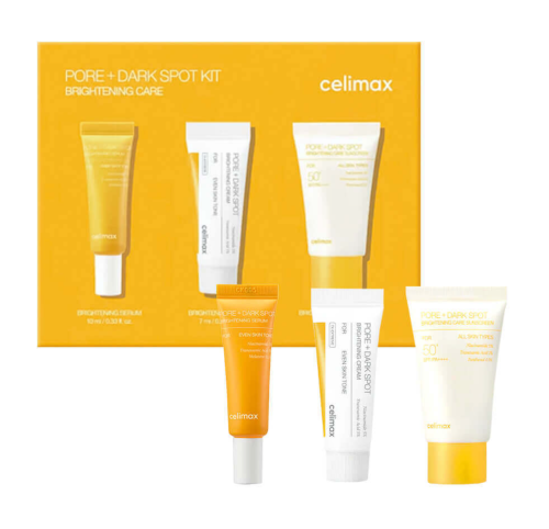 Celimax ����� �������� ��� ������������ ���� � ������� ��� (3 ��������), Pore+Dark Spot Brightening Kit