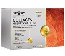 [������] Day2Day �������� �������� � ������� ����� � �������, 30 ����, The Collagen Mushroom Glow