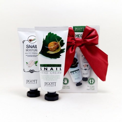 Jigott     +     Real moisture hand & foot cream set  2