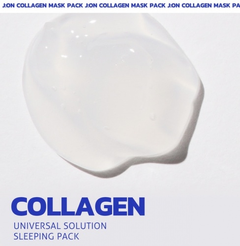 J:on        Collagen universal solution sleeping pack  2